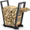 Brandhoutrek Binnen 34 inch Buiten Houtrek voor Brandhout Brandhoutopslag - Image 2