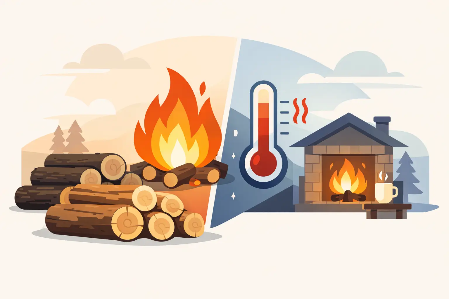 Qué leña dura más y calienta mejor - rfflinkfirewood.com Qué leña dura más y calienta mejor