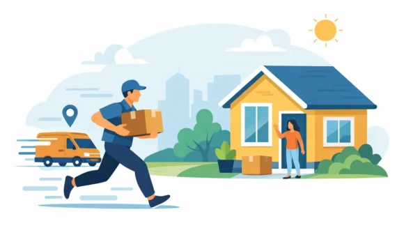 Entrega rápida a domicilio para tu hogar