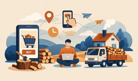 Leña a domicilio online: compra sin fallar