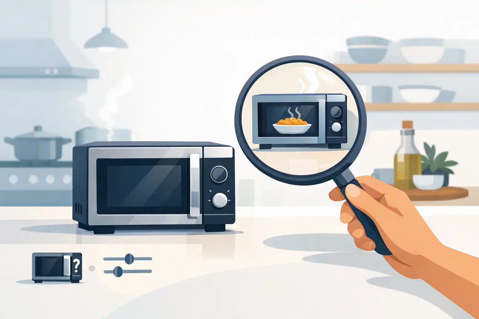 Microondas pequeño para cocina: cómo elegir