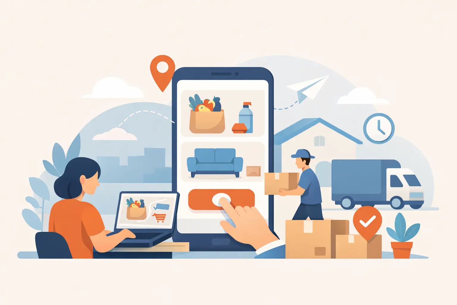 Pedido online para el hogar sin complicaciones