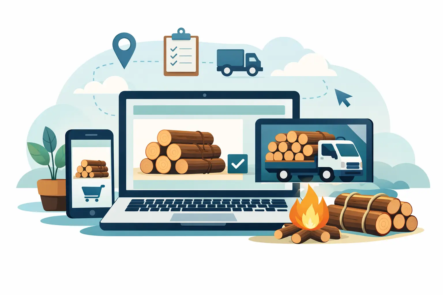 Cómo pedir leña por internet sin fallar - rfflinkfirewood.com Cómo pedir leña por internet sin fallar