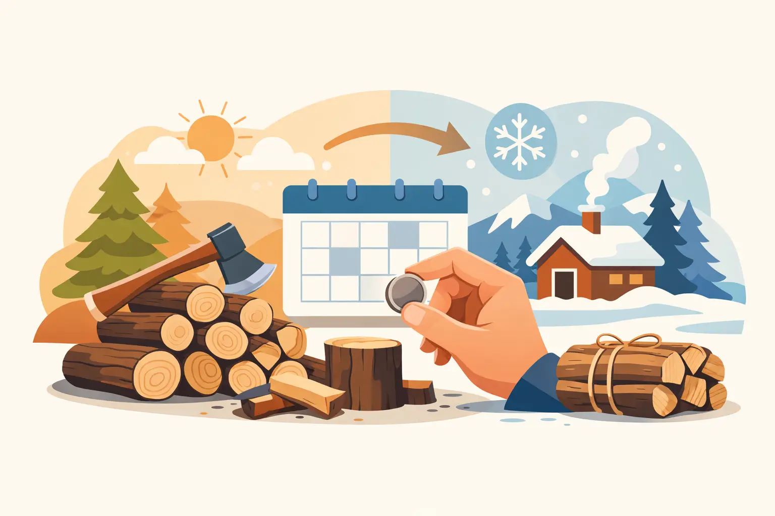 Cuándo comprar leña para invierno - rfflinkfirewood.com Cuándo comprar leña para invierno
