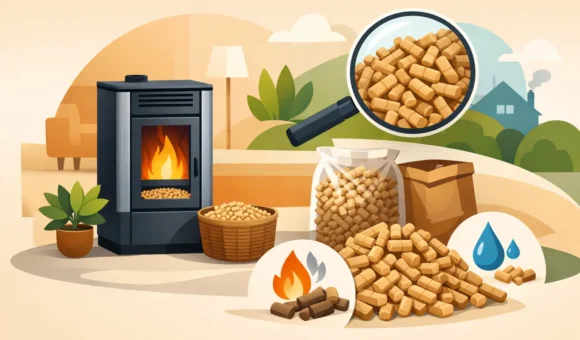 Pellets para calefacción doméstica: qué mirar